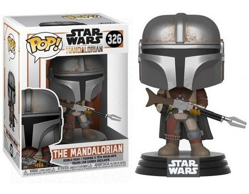 Imagen 3 de 3 de Figura de acción The Mandalorian 42062 de Funko Pop!
