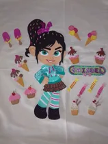 Comprar Vanellope Ralf El Demoledor Figuras En Foami Para Decoración