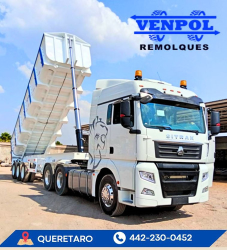 Remolque Gondola Volteo Para Materiales 30m3 Reforzada