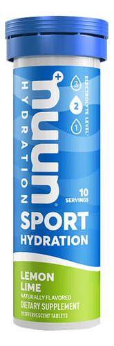 Nuun Sport Bebida Isotónica Sabor Limón 10 Tabletas