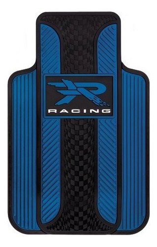 Tapete, Alfombra Para Aut Azul R Racing Universal-fit Molded