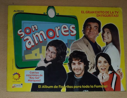 Álbum De Figuritas Son Amores Tiene 30 Figuritas Pegadas