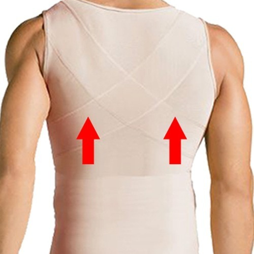 Cinta Modeladora Postural Masculina Compressão Bodyshaper
