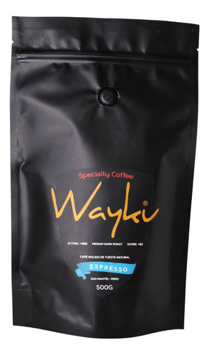 Cafe De Especialidad Wayku Espresso 500g