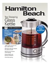 Comprar Jarra Hervidor De Agua Infusor Eléctrica Hamilton Beach