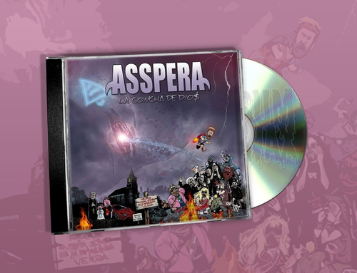 Asspera - La Concha De Dio$ Cd Nuevo Sellado