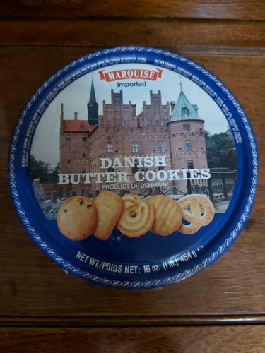 Lata Antigua De Galletitas Danesas