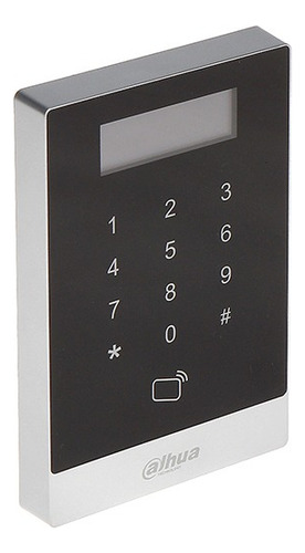 Control De Acceso Autónomo Dahua Mifare 13,56mhz Exterior Negro