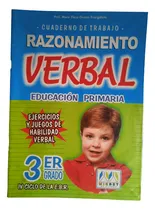 Comprar Razonamiento Verbal 3er Grado Primaria Editorial Mirbet 