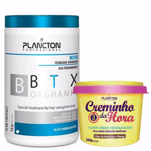 Btx Orghanic Plancton 1kg + Creminho Da Hora 250gr +brinde