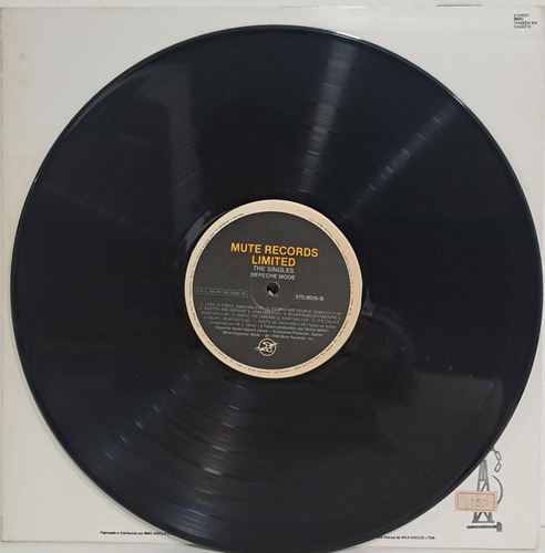 Lp Depeche Mode - The Singles (route 66) C/ Encarte (Usado)