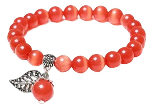 4 Pulsera De Piedra Con Cuentas De Cristal 4 Piezas