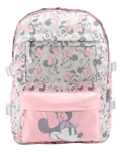 Mochila Escolar Minnie Mouse Urbana Juvenil 