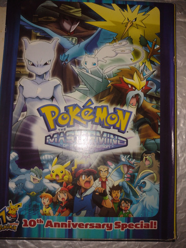 2 Dvd Pokémon Ed. 10 Aniversario Lucario Mystery Of Mew 