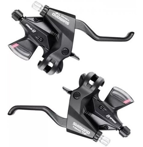 Palancas Integradas Shimano Altus 3*8 Velocidades M310 Par 