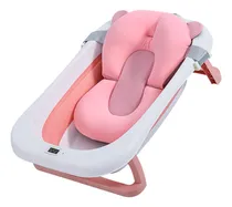 Comprar Tina Bañera Plegable Para Bebé Color Rosa Tina Bañera Plegable Para Bebé