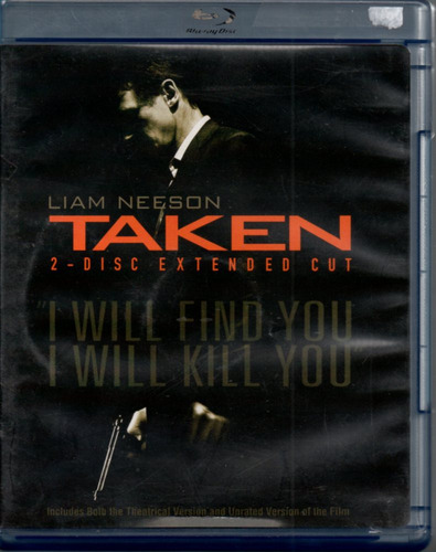 Blu Ray Taken - Busqueda Implacable / Original