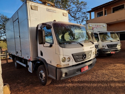 Imagem 13 de 15 de Mercedes-benz Accelo 815 Ano 2014 Baú Randon 3/4