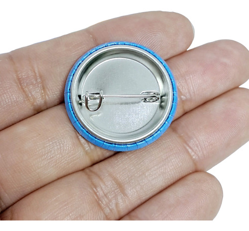 Chapita Pin 25mm (100 Unidades) Personalizadas