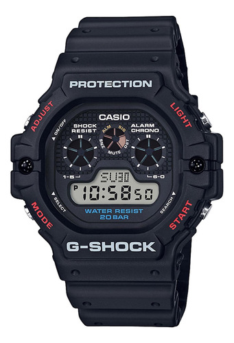 Reloj G-shock Dw-5900-1d Resina Hombre Negro