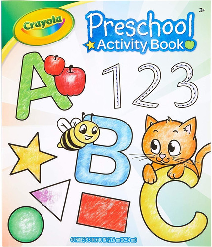 Libro Preschool Activity Book 40 Paginas Para Colorear *sk