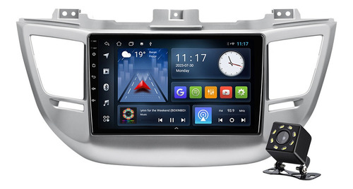 Estéreo Cámara Para Hyundai Tucson 3 2015-2018 Frente Gps Fm