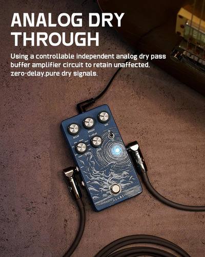Pedales Cetus Reverb Para Guitarra Eléctrica, Reverb Guitar