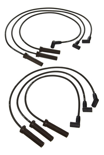 Cables De Reemplazo Denso 671-6046, Negros