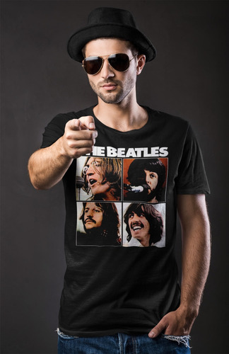 Camiseta Rock Metal The Beatles N3