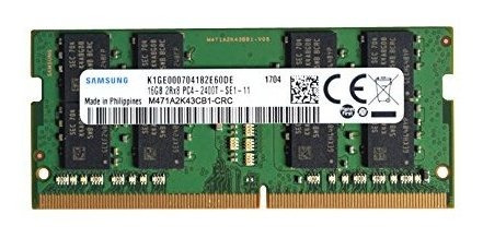 Memoria Ram Samsung 16gb Ddr4 Pc4-19200 2400mhz 260 Pin