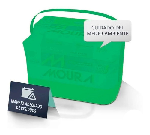 Batería Moura M-28kd 12x75 D 70 Amp 700cca