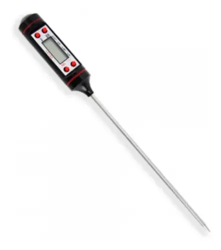 Termômetro Culinário Digital Espeto Alimentos Cozinha Água