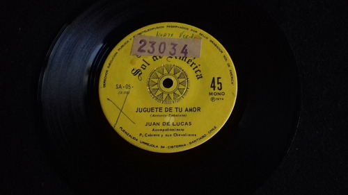 Single Juan De Lucas - Juguete De Tu Amor 