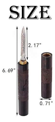 Zx-zhuoxi 2 Cuchillos Puer De Acero Inoxidable Con Mango De