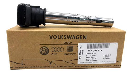 Bobina Vw Bora Beetle Jetta Passat Tiguan 2.5l #07k-905-715