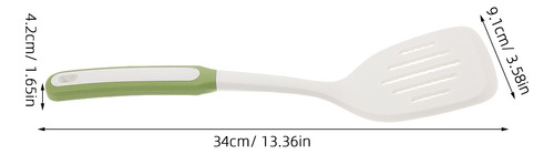 Espátula De Silicona Para Cocinar Espátula Giratoria Ranurad
