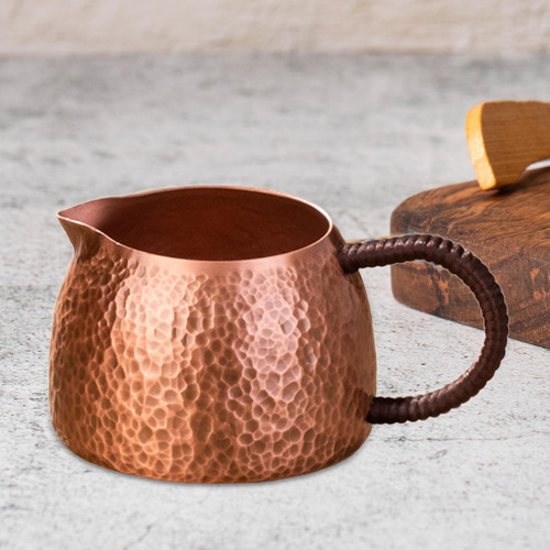 Jarra De Té, Jarra De Leche De Latón Compatible Con