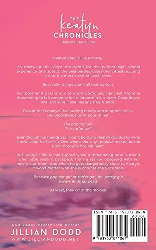 Stalk Me (the Keatyn Chronicles), De Dodd, Jillian. Editorial Swoonworthy Books, Tapa Blanda En Inglés, 2021