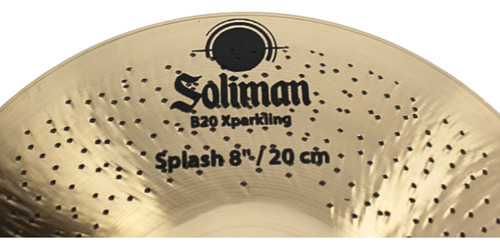 Prato Splash 8 Waldman Soliman Para Bateria Sol-sp08