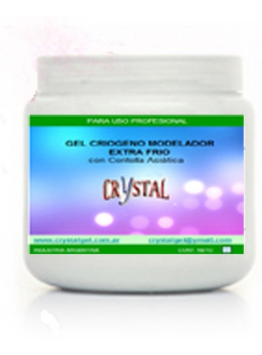 Gel Criogeno Reductor Extra Frio  Anti Celulitico X1 Kg 