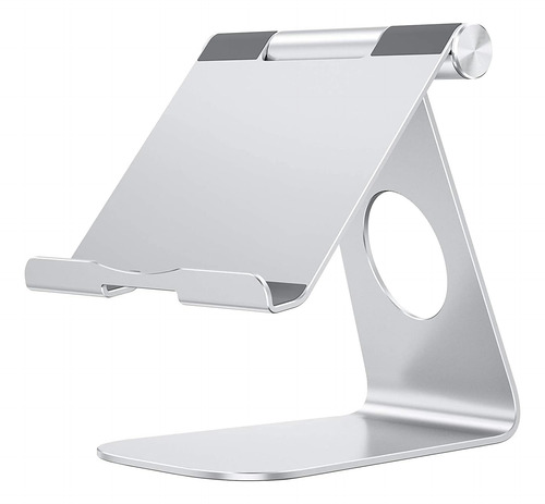 Soporte De Escritorio Para iPad Omoton iPad 10.2/9.7 Silver