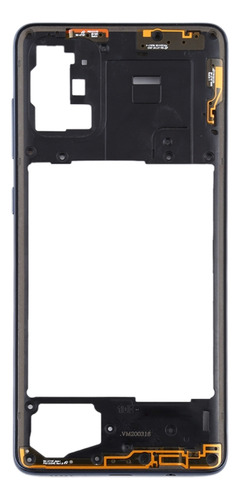 Bisel De Marco Central Negro Para Samsung Galaxy A71