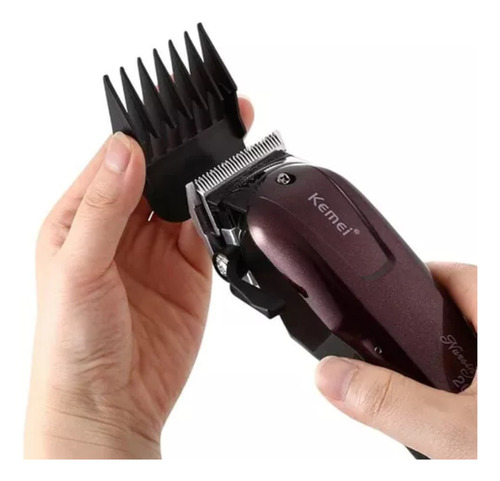 Máquina De Corte Cabelo Sem Fio Profissional Para Barbeiro