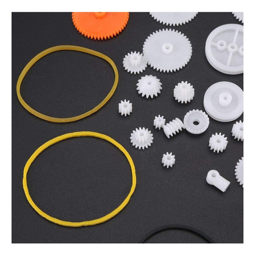 Kit De Engranajes De Plástico Para Robot Diy