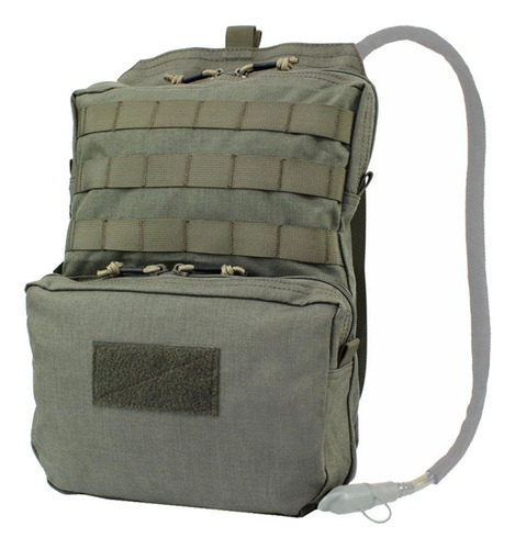 Mochila De Hidratación 3l Bolsa De Nylon Molle Verde