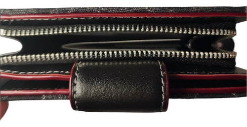 Cartera Coach Negra Monogram Signature Original Y Nueva Negro Monogram