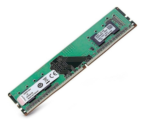 Memória RAM ValueRAM color Verde 4GB 1x4GB Kingston KVR24N17S6/4