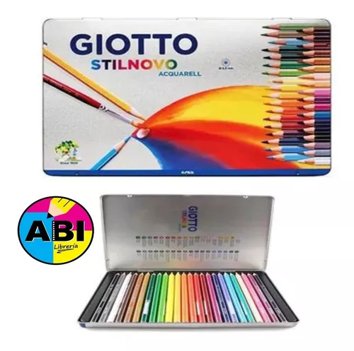 Lapices Acuarelables GIOTTO STILNOVO 24 colores