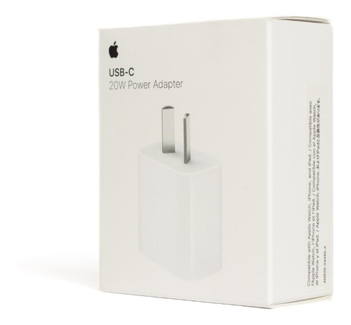 Cargador iPhone 12 Carga Rápida Usb-c Original En Caja