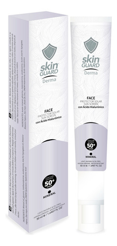 Protector Solar Facial Mineral Con Ácido Hialurónico Fps 50